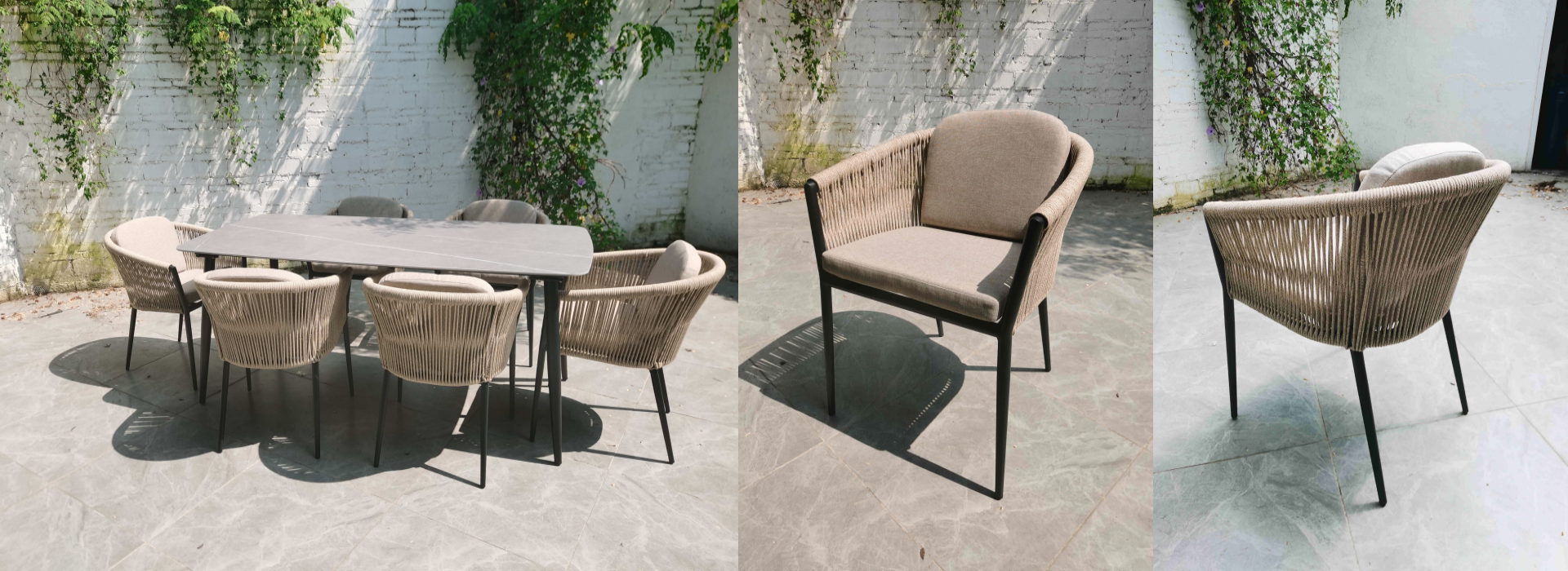 Pamps outdoor dining set