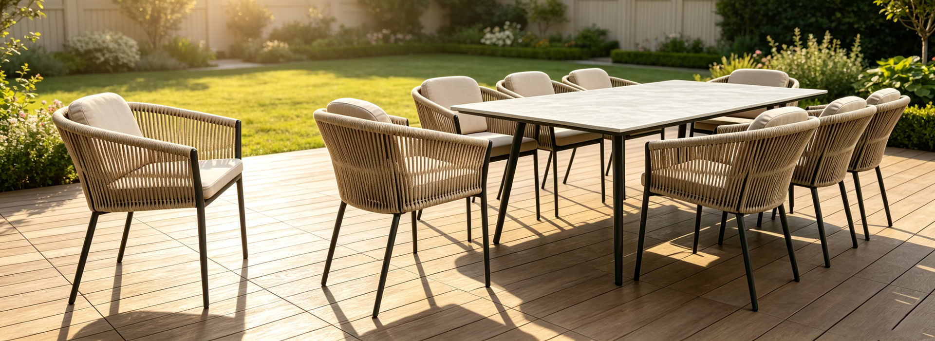 Pamps outdoor dining set